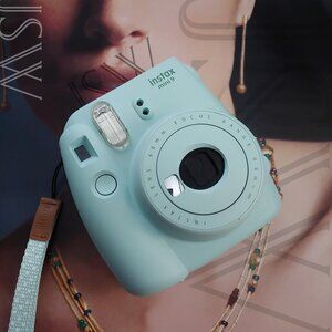 Powder Blue FujiFilm Instax Mini 9 Instant Film Camera